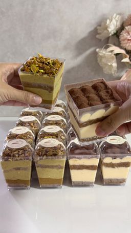 Mixed Tiramisu Cups [min 20]