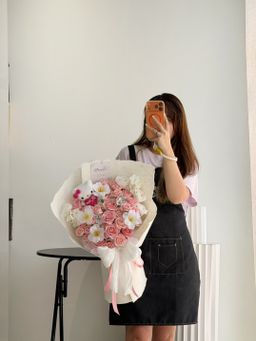 Kitty Soap Flower Dong Ba Bouquet  