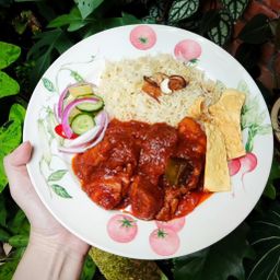 Nasi Briyani Ayam Merah