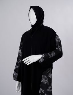 Midnight Blossom Abaya