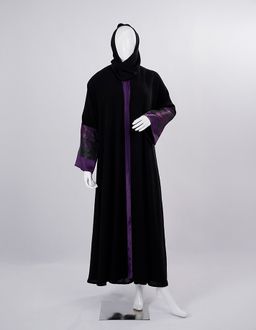 Liara Violet Elegance Abaya