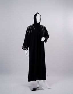 Liara Crystal Pearl Abaya