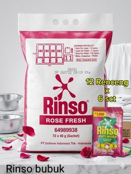 Rinso Bubuk Rose Fresh 1000