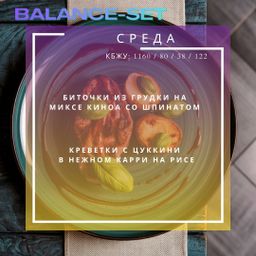 🟢🟢SMART Balance - 2 блюда с балансом (S) 