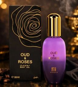 OUD AND ROSES BODY GEL 30ML