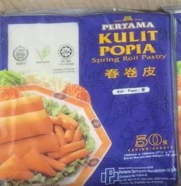 Kulit Popia / Plain Spring Roll Pastry Pertama 500gx20  