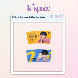 BTS - V Compose Coffee Cup Holder