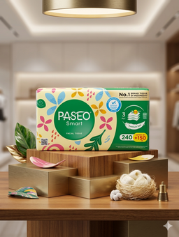 Paseo tisu Go Smart 240+150's