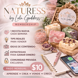 Membresía Naturess by Lola Goddess