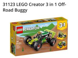 Lego Creator 3in 1 off road Buggy