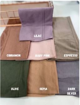 Imported Cotton Hijab Caps
