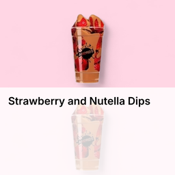 Strawberry and Nutella Dips