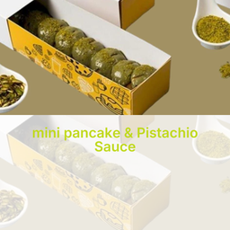 Pistachio mini pancake
