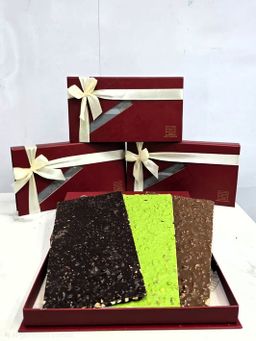 Luxury Chocolate Mix Nuts Slab Box