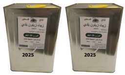 2 Palestinian Virgin Olive Oil Tin 15 KG Season 2025