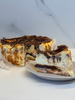 Nutella Basque Cheesecake