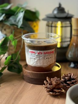 🍵 Hojicha Apple Cinnamon OatMilk 🍎