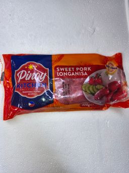 Longganisa Sweet 320g - Pinoy Kitchen 