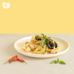 Seafood Spaghetti Aglio e Olio