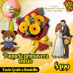 Paquete primavera mixto