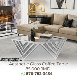 Aesthetic Glass Coffee Table