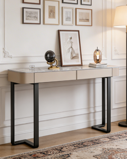 10500134 - MARBLE CONSOLE TABLE 