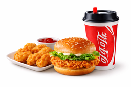 Drumstick Burger + Cola + Chicken Chop