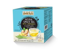 Natural Ginger Bag (Lemongrass)