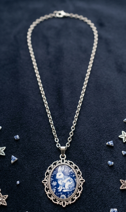 Collar Vintage Conejito 