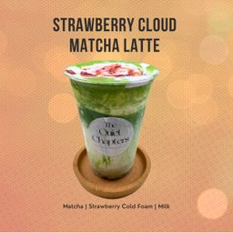 Strawberry Cloud Matcha Latte