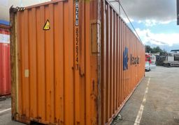 Contenedor de 40 pies High Cube de segunda mano – Almacenamiento
