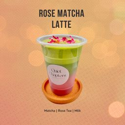 ⭐️Rose Matcha Latte