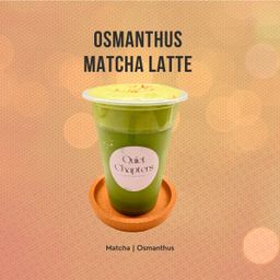 Osmanthus Matcha Latte