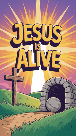 Jesus is Alive–2026 Free Children's Easter Message
