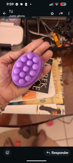 Molde masaje unidad una cavidad