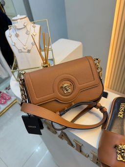 Bolsa média Versace lá medusa 