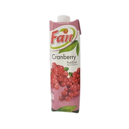 Cranberrysap Fan Cyprus 1L