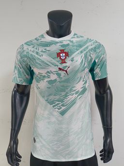 Portugal 2026 Away Shirt (Sky blue / White / Green)