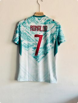 Portugal 2026 Away Shirt (Sky blue / White / Green)