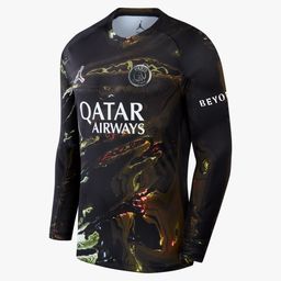 PSG 2025/26 Fifth Shirt (Black / Gold / Silver)