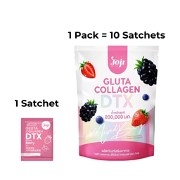 JOJI Secret Young - Gluta Collagen DTX Mixed Berry 10 Sachets x 20g | Wholesale Supplements Singapore