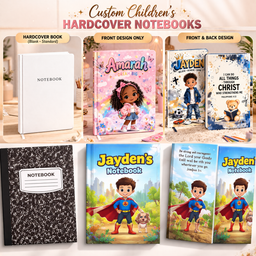 Custom Children’s Hardcover Notebook Design