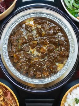 Beef Rendang Sushi Bake 