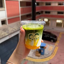 mango matcha latte 
