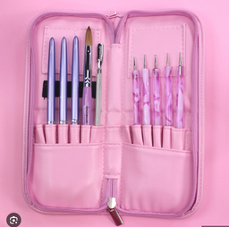 Empty Bag Zipper For Nails Brushes