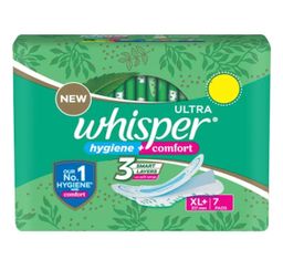 whisper ultra clean XL+7p