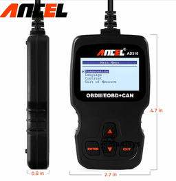 ANCEL AD310 OBD2 Car Scanner – Check Engine Code Reader