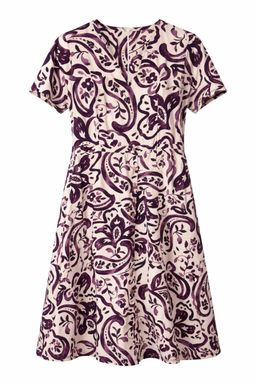 Purple and white Ladies Dress 
