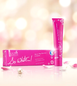 Crème visage éclaircissante des taches.