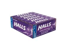 HALLS MORA AZUL DISP C/12PZS